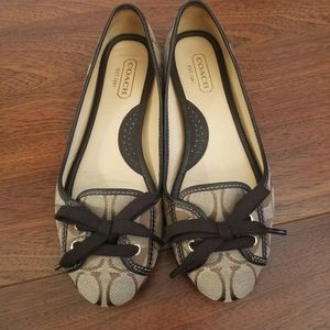Coach Jayne flats